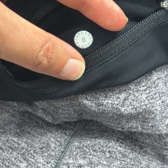 Lululemon Speed Up Short *2.5" Heather Lux Multi Black / Black - Picture 6 of 7
